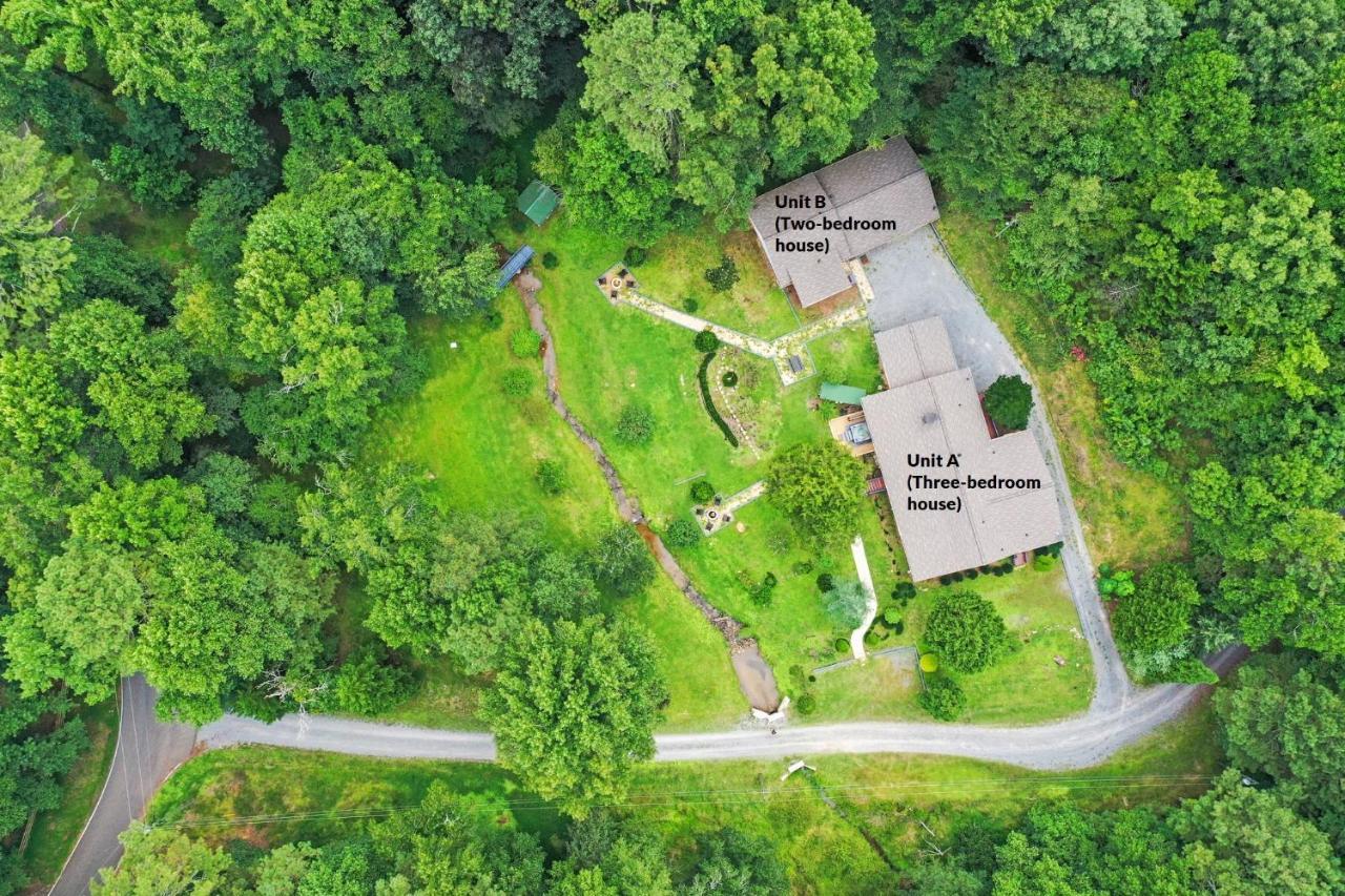 2 Separate Cabins Along A Peaceful Creek With Resort Amenities Ellijay Exteriér fotografie